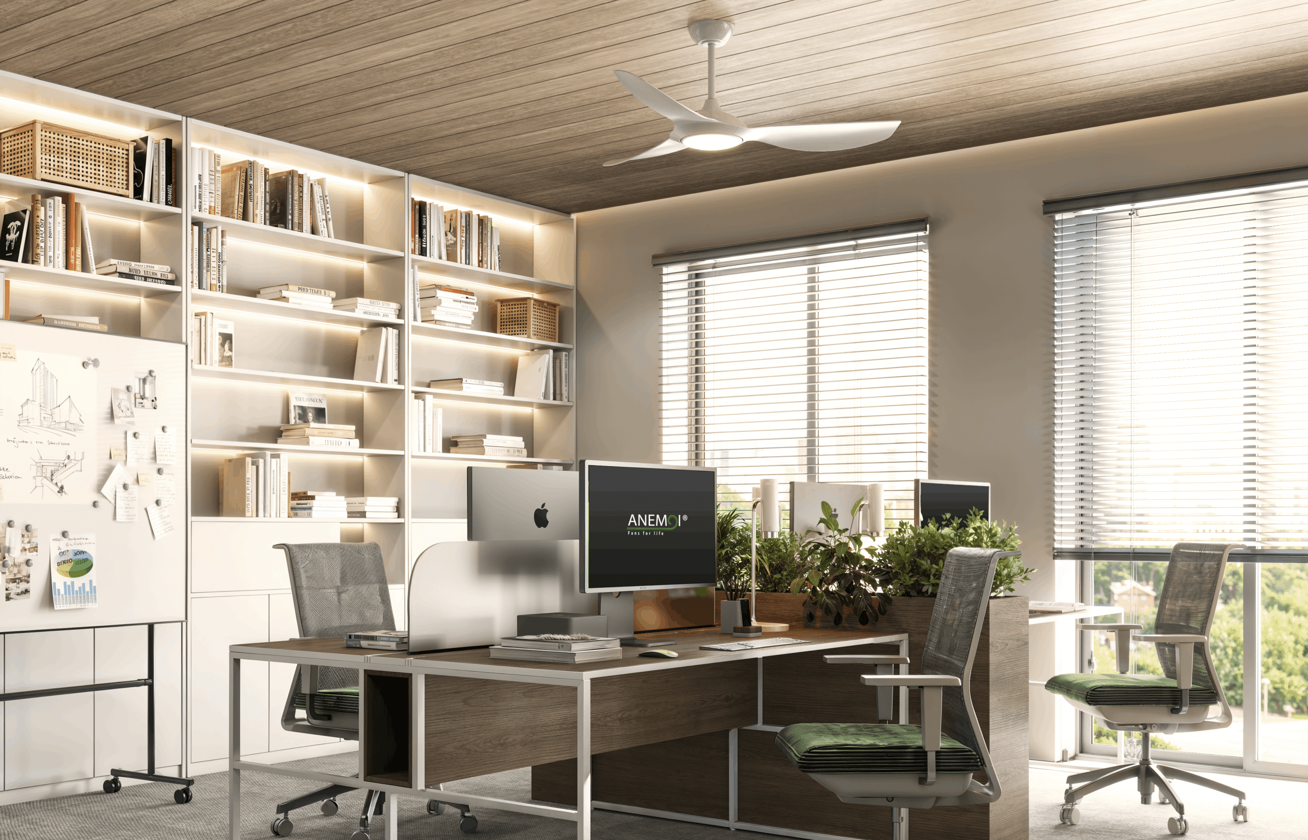 Ventiladores para oficinas